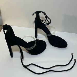 Black Suede Heels